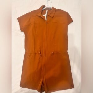 Lululemon Athletica Burnt Orange Jumpsuit
